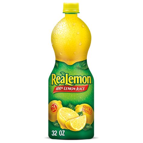 lemon juice walmart|real lemon juice 32 oz.